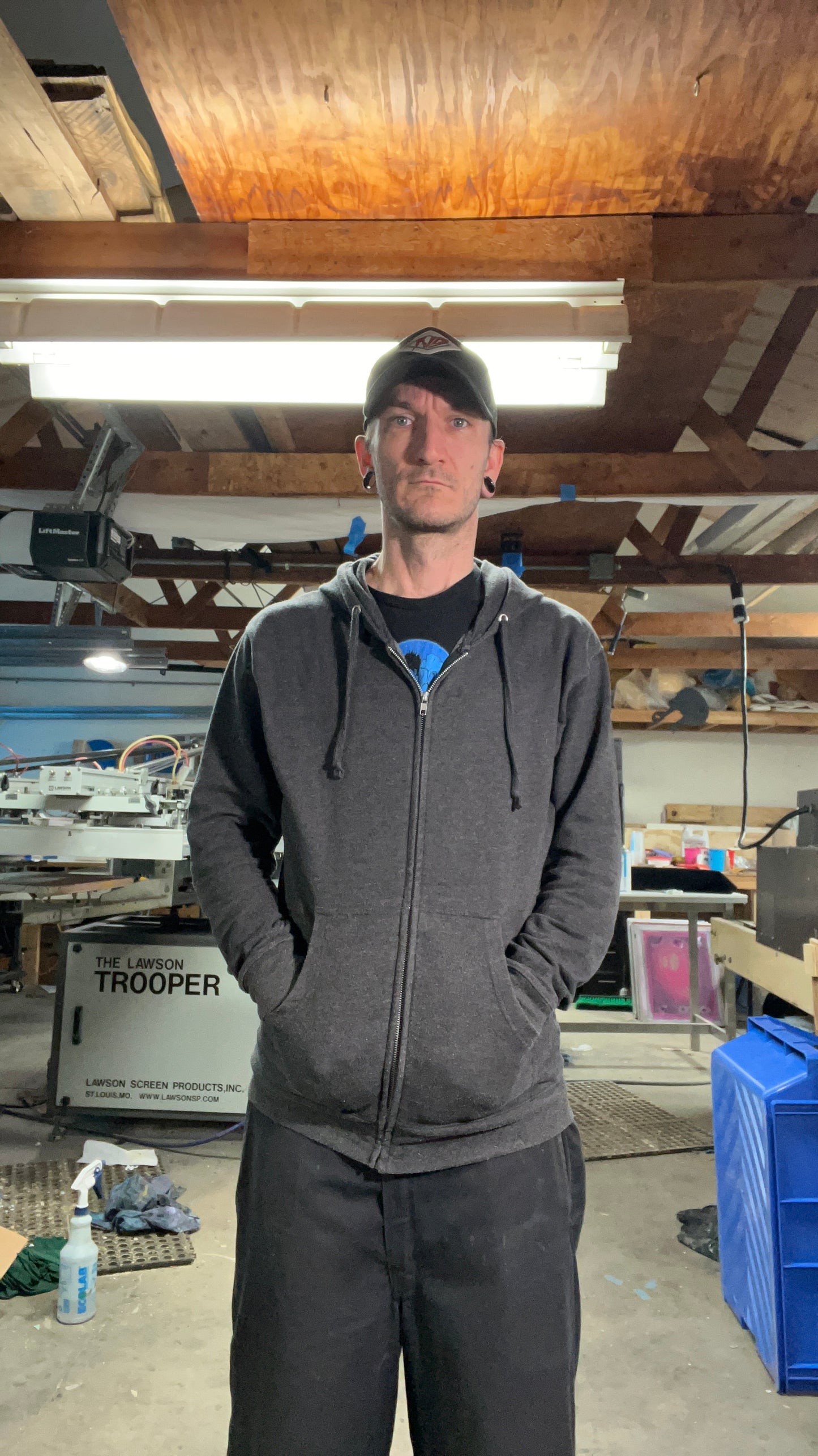 Smilee Zippered Hoodie