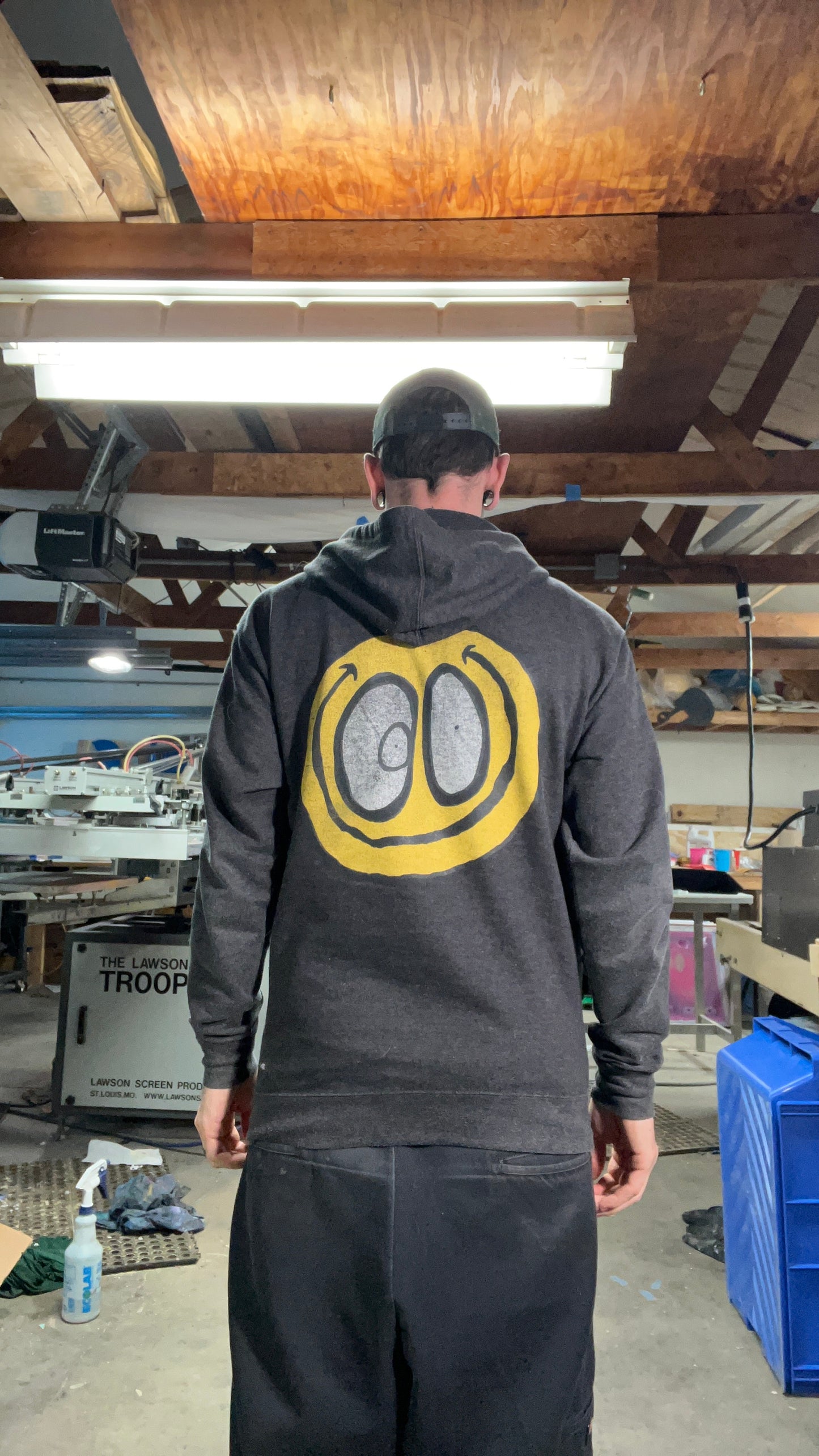 Smilee Zippered Hoodie