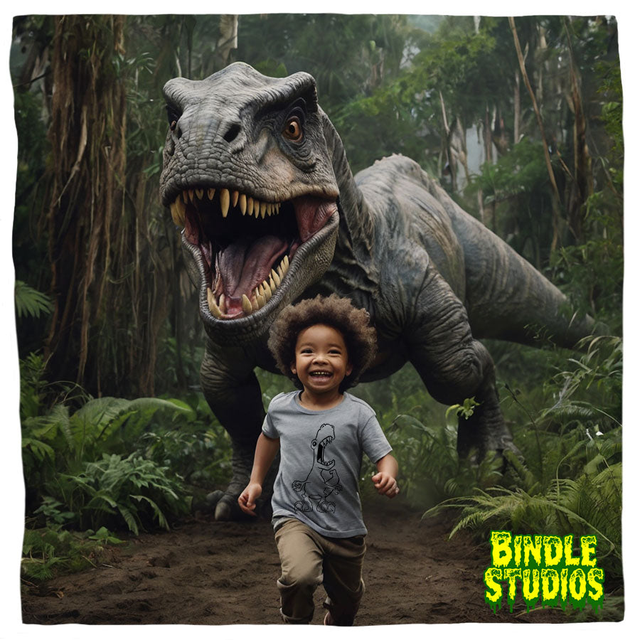 Dinosaur Rawr!! - HEATHER GREY