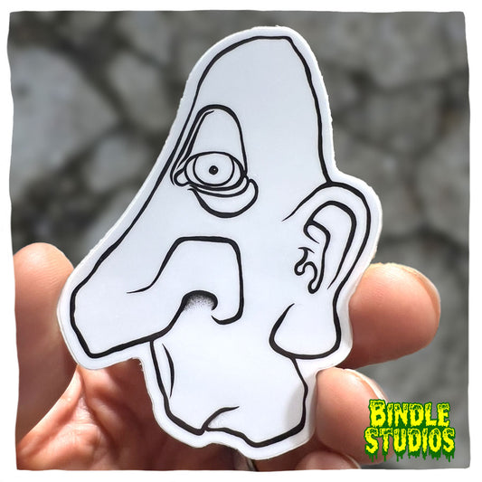 Drooper 3"x2" Vinyl Sticker