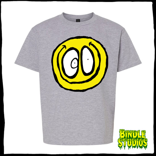 Youth Smilee T-Shirt – Wild-Eyed, Screen Printed Tee